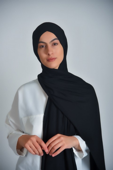 Ready to wear Hijab-Shawl - صلیب پنبه ای فوری 01 - Turkey