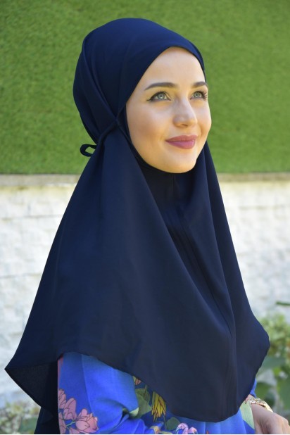 Nowa Tie Hijab Navy Blue 100285440
