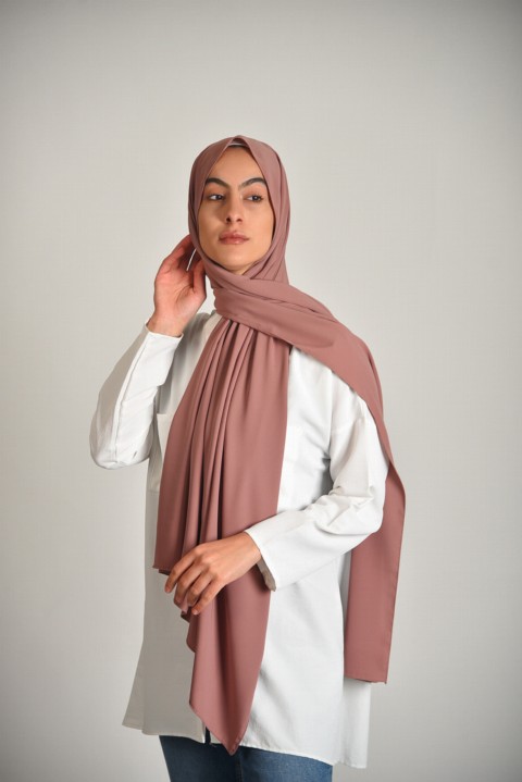 Woman Hijab & Scarf - Medina Shawl Shingle Fawn Color 100255100 - Turkey