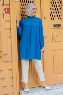 Clothes - Tunique Hijab Bleu Indigo 100338138 - Turkey