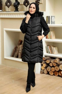 Vest - Black Hijab İnflatable Vest 100344897 - Turkey