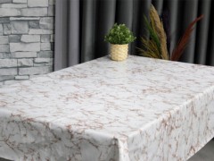 Marbel Erasable Rectangular Table Cloth Cream Brown 110x140cm 100351653