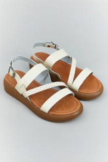 Lidie Cream Toe Sandals 100343418
