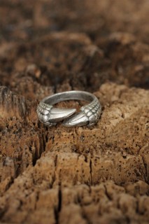Silver Rings 925 - Adjustable Claw Design Men's Ring 100319078 - Turkey