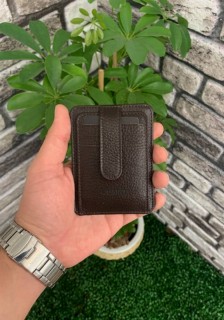Guard Brown Leather Card Holder 100345829