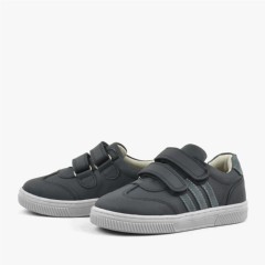 Rakerplus Paw Genuine Leather Black Kids Sport Shoes Sneakers 100352491