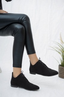 Merry Black Suede Boots 100342948