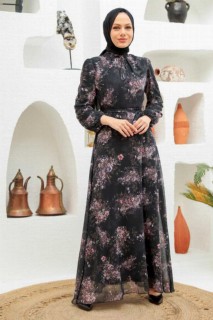 Daily Dress - فستان حجاب أسود 100332773 - Turkey