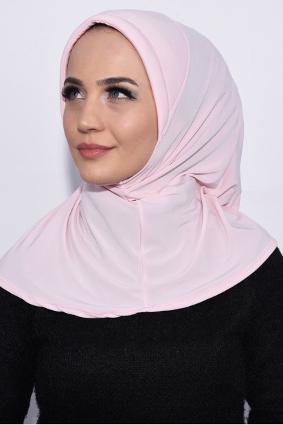 Practical Sequin Hijab Salmon 100285515