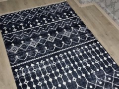 Carpet - Dowry Diyari Ravza Woven Prayer Rug Navy Blue 100330496 - Turkey