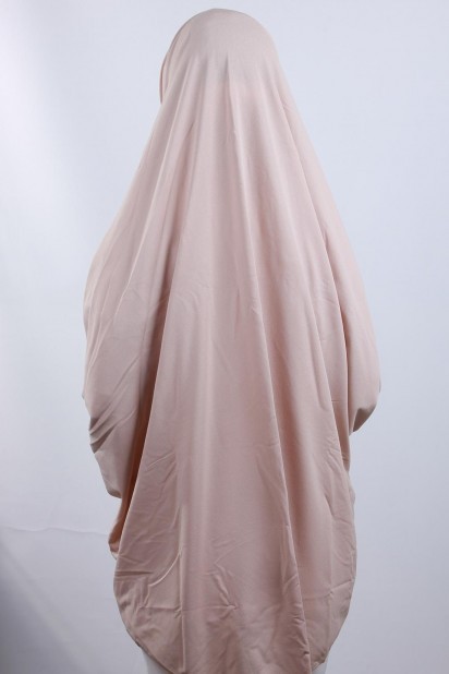 5XL Veiled Hijab Beige 100285095