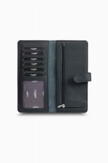 Guard Matte Black Leather Phone Wallet with Card and Money Slot 100345173