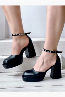 Elzara Black Platform Shoes 100344036