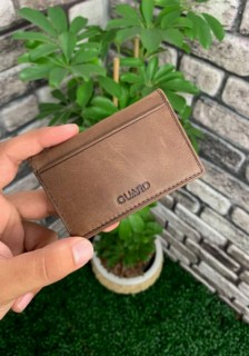 Wallet - Guard Antique Brown Leather Card Holder 100345644 - Turkey