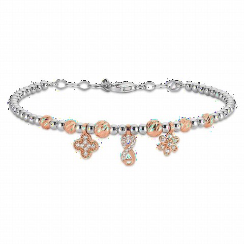 jewelry - Infinity Piece Women's Sterling Silver Bracelet 100347298 - Turkey