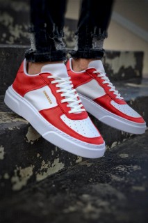 Daily Shoes - حذاء رجالي أحمر / أبيض 100342020 - Turkey