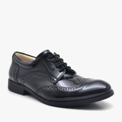 Classical - Rakerplus Titan Classic Patent Leather Formal Shoes for Boys 100278501 - Turkey