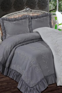 Dowry Angel 3-Piece Quilted Bedspread Set Brown 100344832