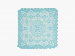 Knitted Board Patterned 6 Piece Napkin Spring Turquoise 100259311