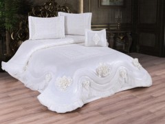 Bed Covers - Padova Tagesdecke für Doppelbetten 100331555 - Turkey