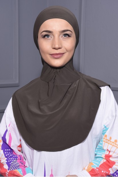 All occasions - Neck Collar Hijab Mink 100285417 - Turkey