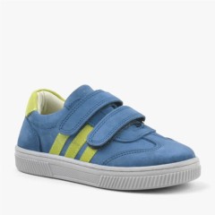 Boys - حذاء رياضي للأطفال من  باللون الأزرق من الجلد الطبيعي 100352487 - Turkey