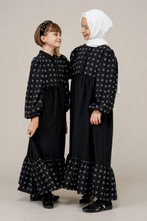 Daily Dress - Young Girl Tassel Detailed Pompom Dress 100352557 - Turkey