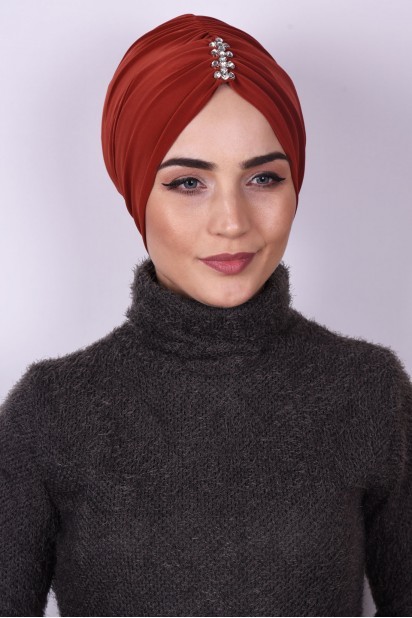 Evening Model - Tuile de bonnet plissé en pierre - Turkey