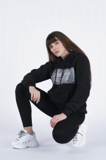 Women's Hoodie Printed Sweatshirt 100326358