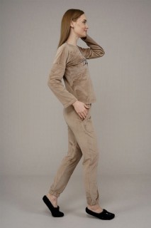 Women's Velvet Pajamas Set 100325836