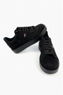 Sneakers & Sports - Bonitas Sneakers aus schwarzem Wildleder 100344206 - Turkey