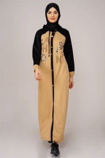 Woman Clothing - Women's Patterned Sports Dress 100325627 - Turkey