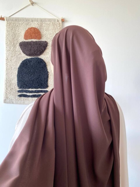 Medine Ipegi - Hijab PAE - Schokoladenbraun - Turkey