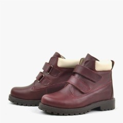 Neson Genuine Leather Red Kids Boots 100352496