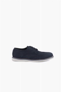 Men's Navy Blue Seasonal Sneakers 100350911
