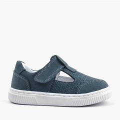 Bheem Genuine Leather Gray Baby Sneaker Sandals 100352455