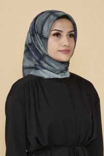 Woman Bonnet & Hijab - Women's Chavelle Soft Coton India Scarf 100325818 - Turkey