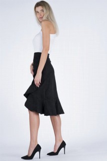 Women's Side Zipper Wrapped Skirt 100326234