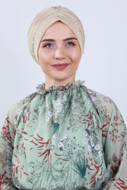 Woman Bonnet & Turban - آيفي ستون بون بيج - Turkey