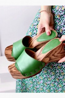 Gage Green Clog Slippers 100344229