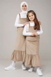 Young Girl Pleated Gilet Dress 100325673