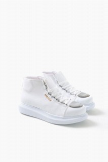Shoes - بوت نسائي أبيض 100342349 - Turkey