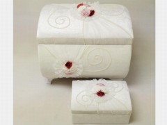 Double Dowry Chest with Tulle Roses Cream 100257579