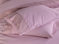 French Lace Dowry Duvet Cover Set Powder 100331884
