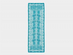 Kitchen-Tableware - Knitted Panel Pattern Runner Sultan Petrol 100259225 - Turkey