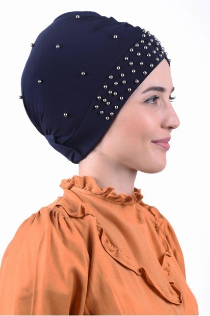 Pearly Pool Cap Navy Blue 100284956