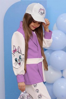Girl's Blazer Jacket with String Strap Marie Cat 100328447