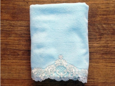 Dowry Towel - Dowry Land French Guipure Servella Towel Mint 100257242 - Turkey