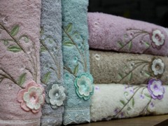 Dowry Towel - Mitgift Land bestickt 6-teiliges Çiler Handtuch-Set 100331119 - Turkey