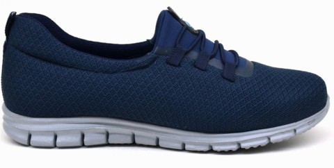 KRAKERS CASUAL - NAVY BLUE - WOMEN'S SHOES,Textile Sneakers 100325345
